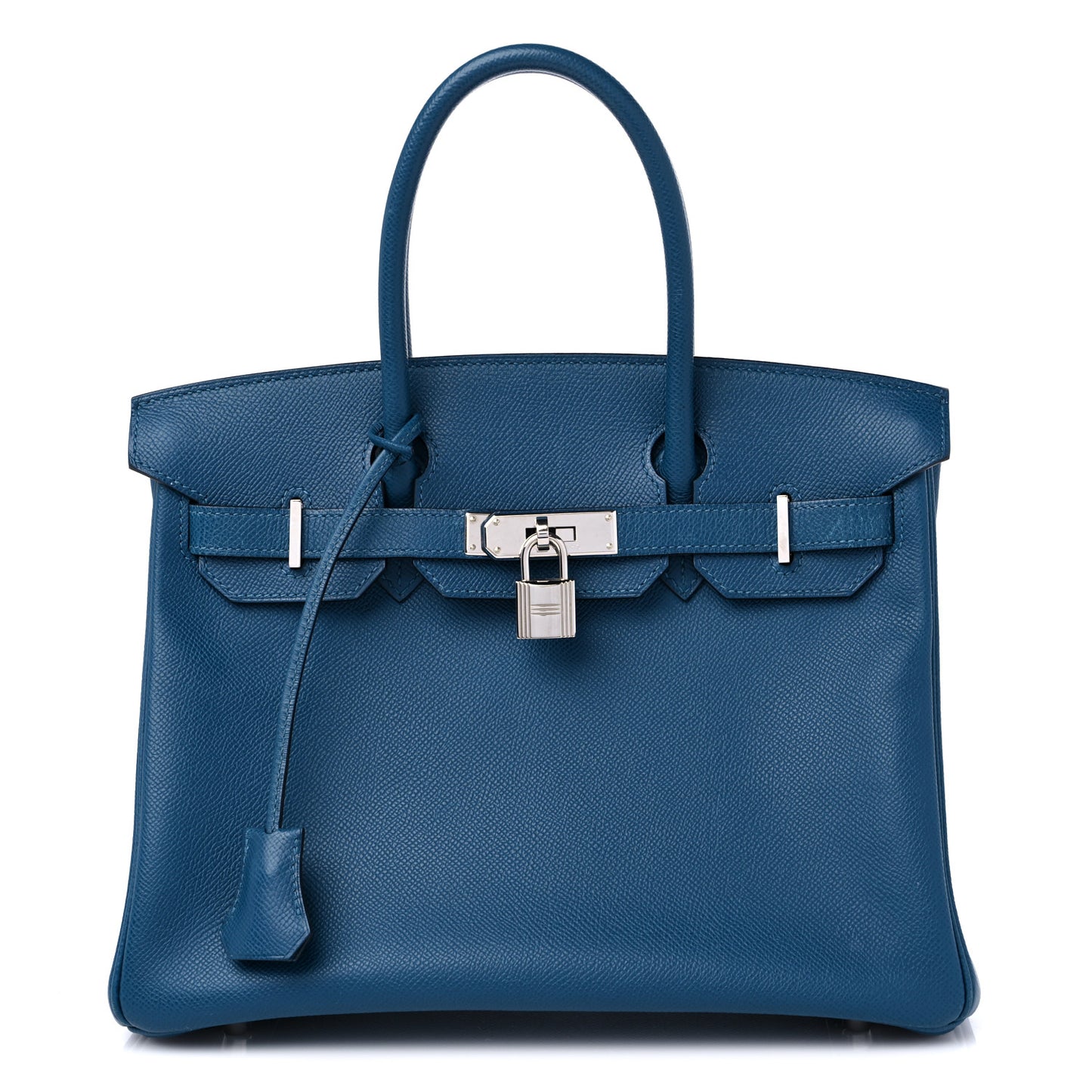 Epsom Birkin 30 Bleu Thalassa