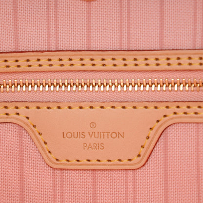 Louis Vuitton Damier Azur Tahitienne Neverfull MM 7 of 9