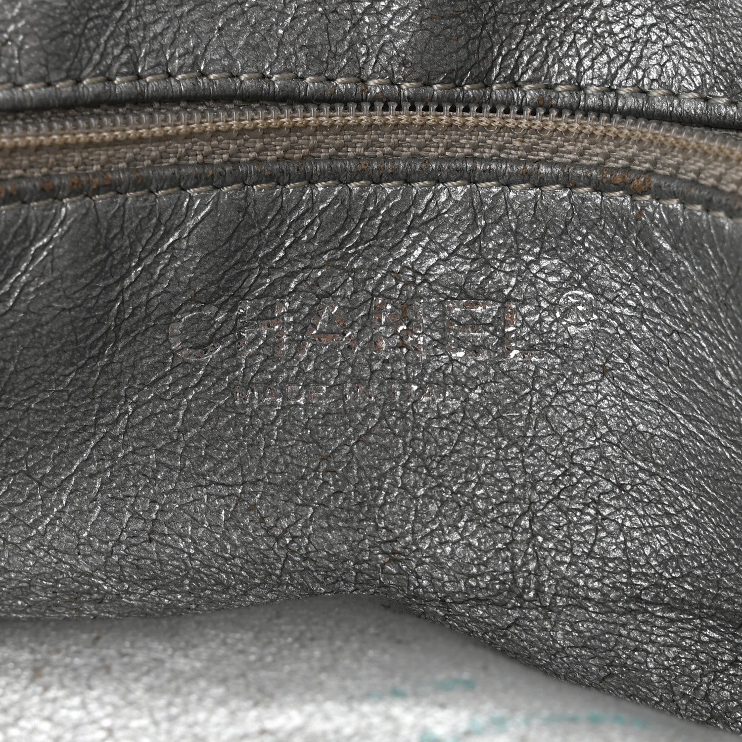 Chanel Glazed Caviar East West Modern Chain Tote Black 6 of 14