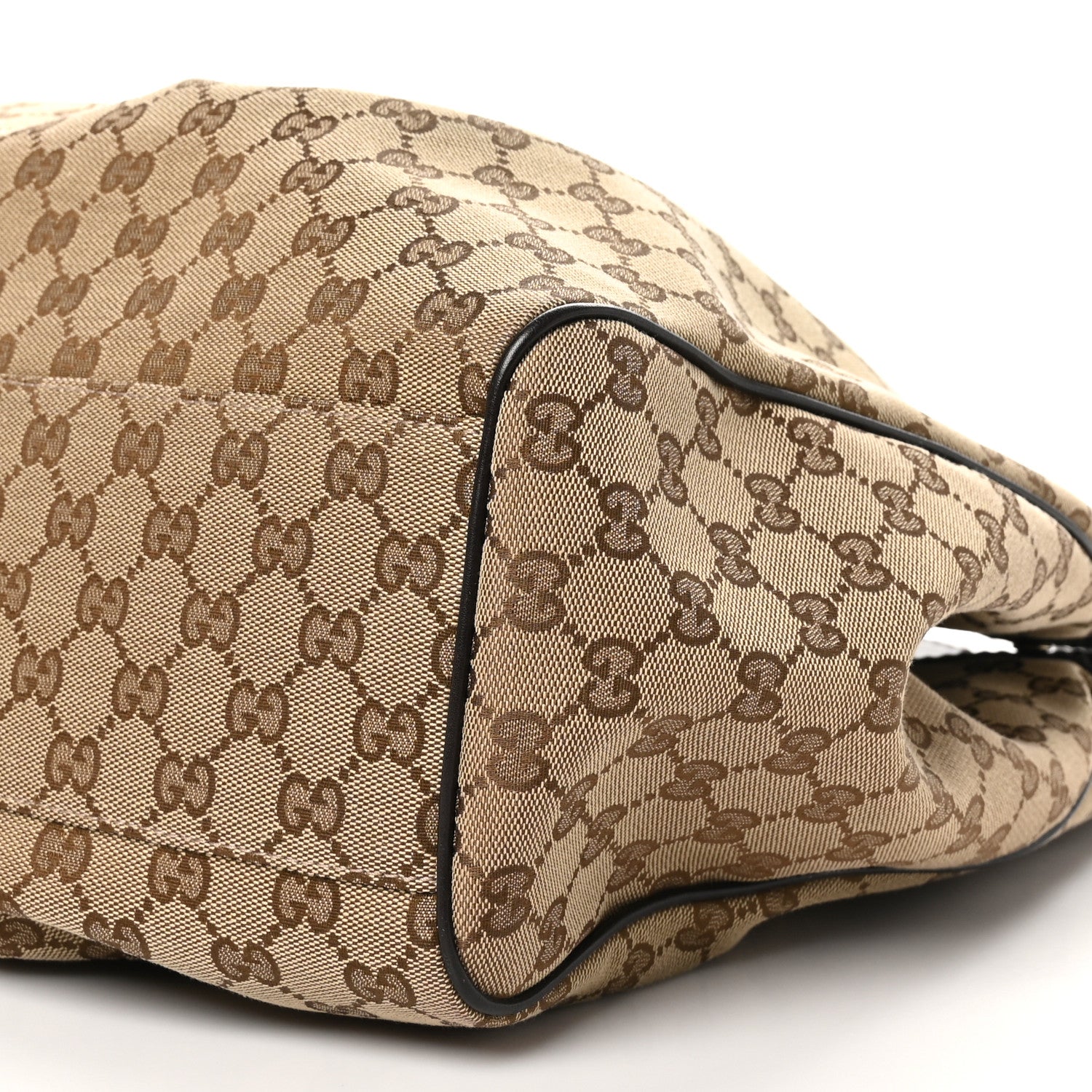 Gucci Monogram Large Sukey Tote Dark Brown 10 of 10