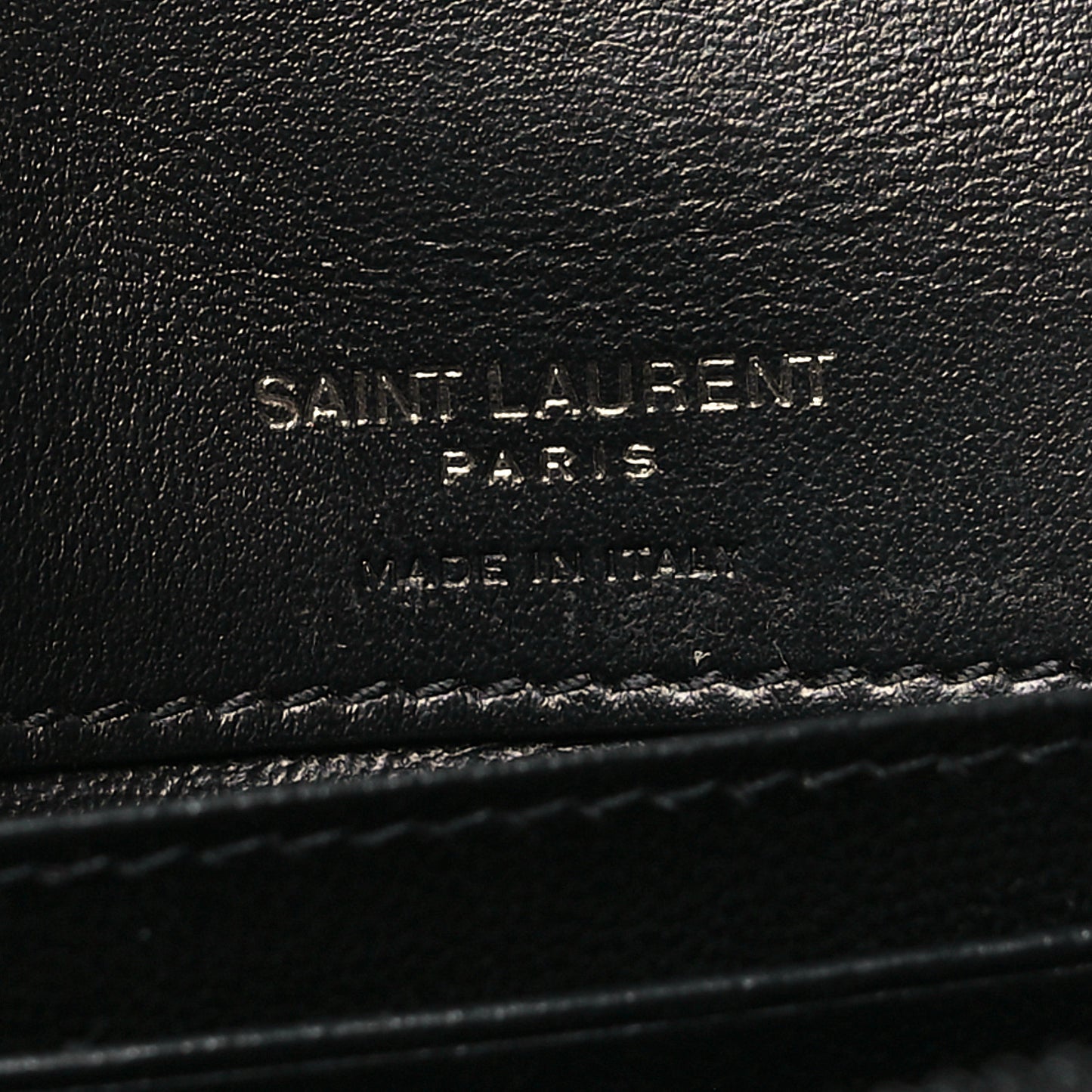 Smooth Calfskin Monogram Kate Belt Bag Black