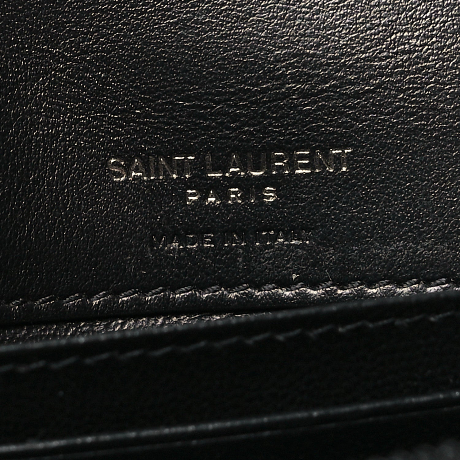 Saint Laurent Smooth Calfskin Monogram Kate Belt Bag Black 6 of 9