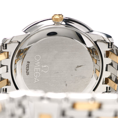 Omega Stainless Steel 18K Yellow Gold 34mm De Ville Chronometer Automatic Watch Champagne 4300.31.00 4 of 6