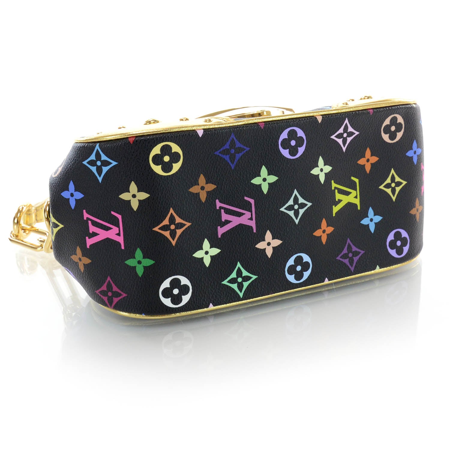 Louis Vuitton Monogram Multicolor Marilyn Black Gold 4 of 7