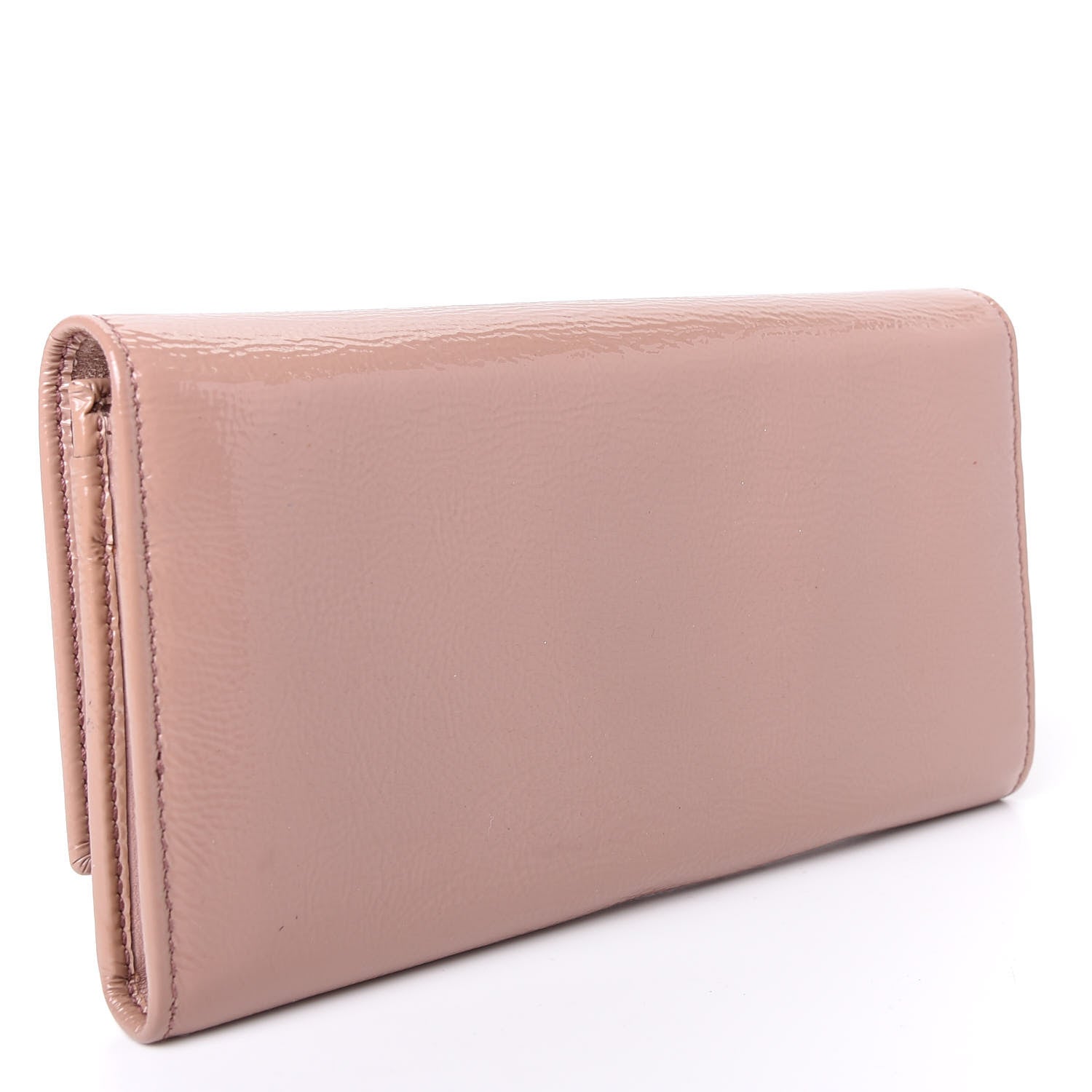Gucci Patent Soho Continental Wallet Dark Cipria 3 of 8