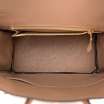 Hermes Togo Birkin 25 Chai 5 of 13