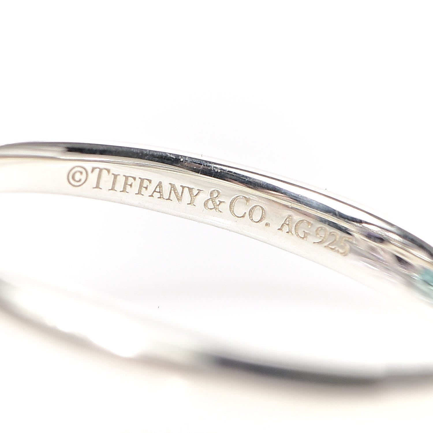 Tiffany Sterling Silver Amethyst Sparklers Octagonal Cocktail Ring 52 6 5 of 5