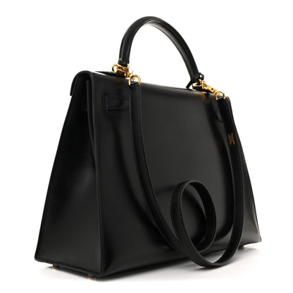 Hermes Box Kelly Sellier 32 Black 3 of 16