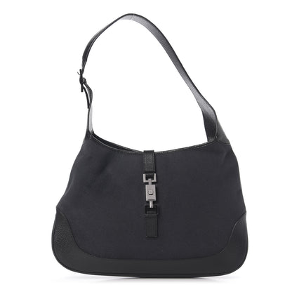 Gucci Felt Jackie O Hobo Black 1 of 9