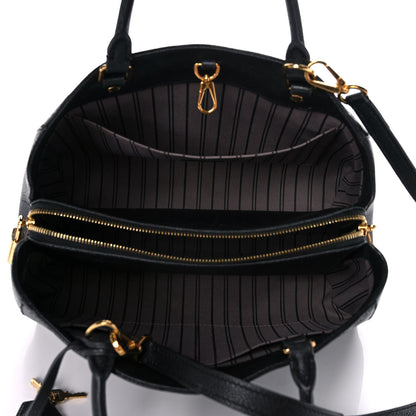 Louis Vuitton Empreinte Montaigne MM Black 5 of 13