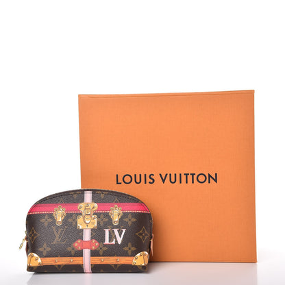 Louis Vuitton Monogram Summer Trunks Cosmetic Pouch PM 8 of 8