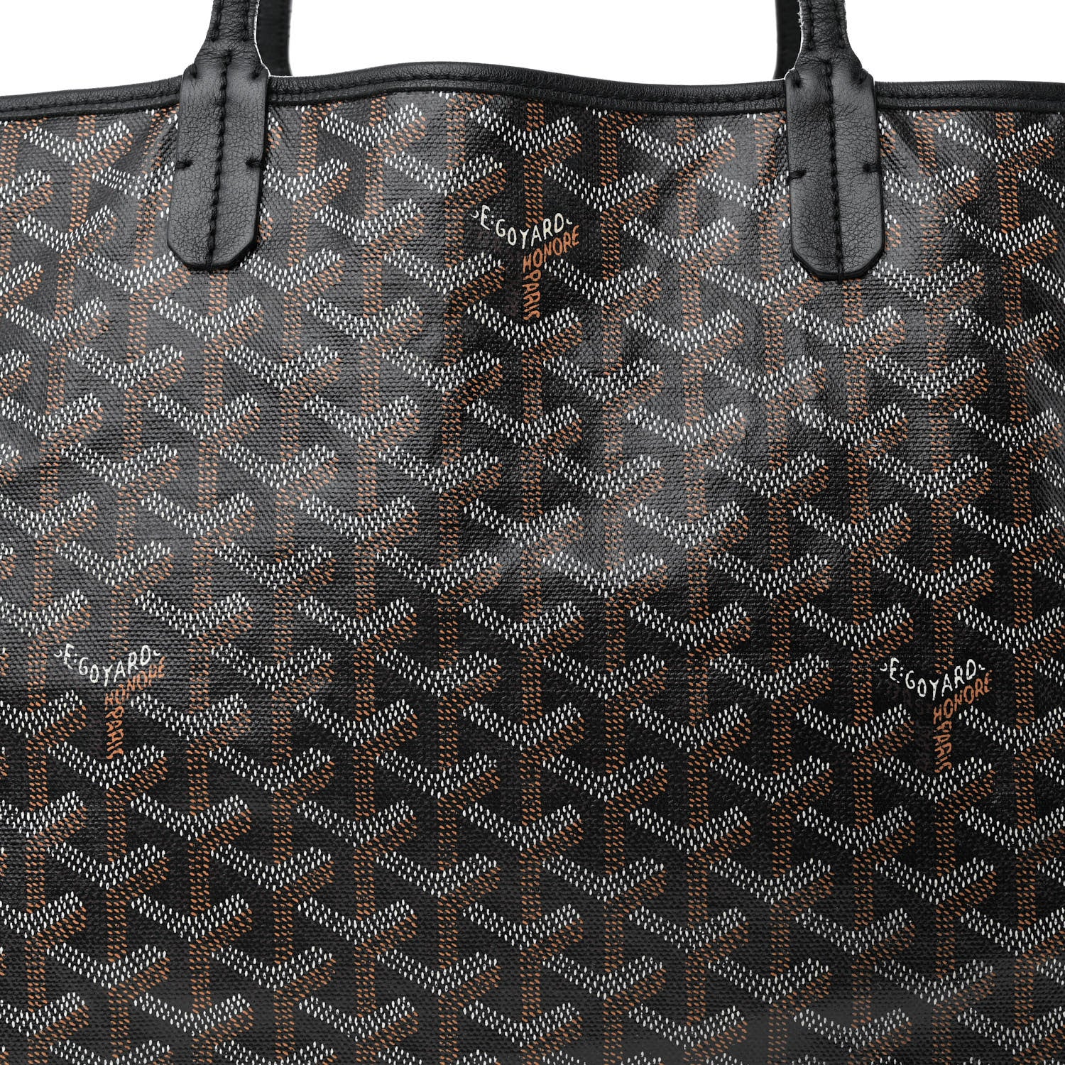 Goyard Goyardine Saint Louis PM Black 10 of 17