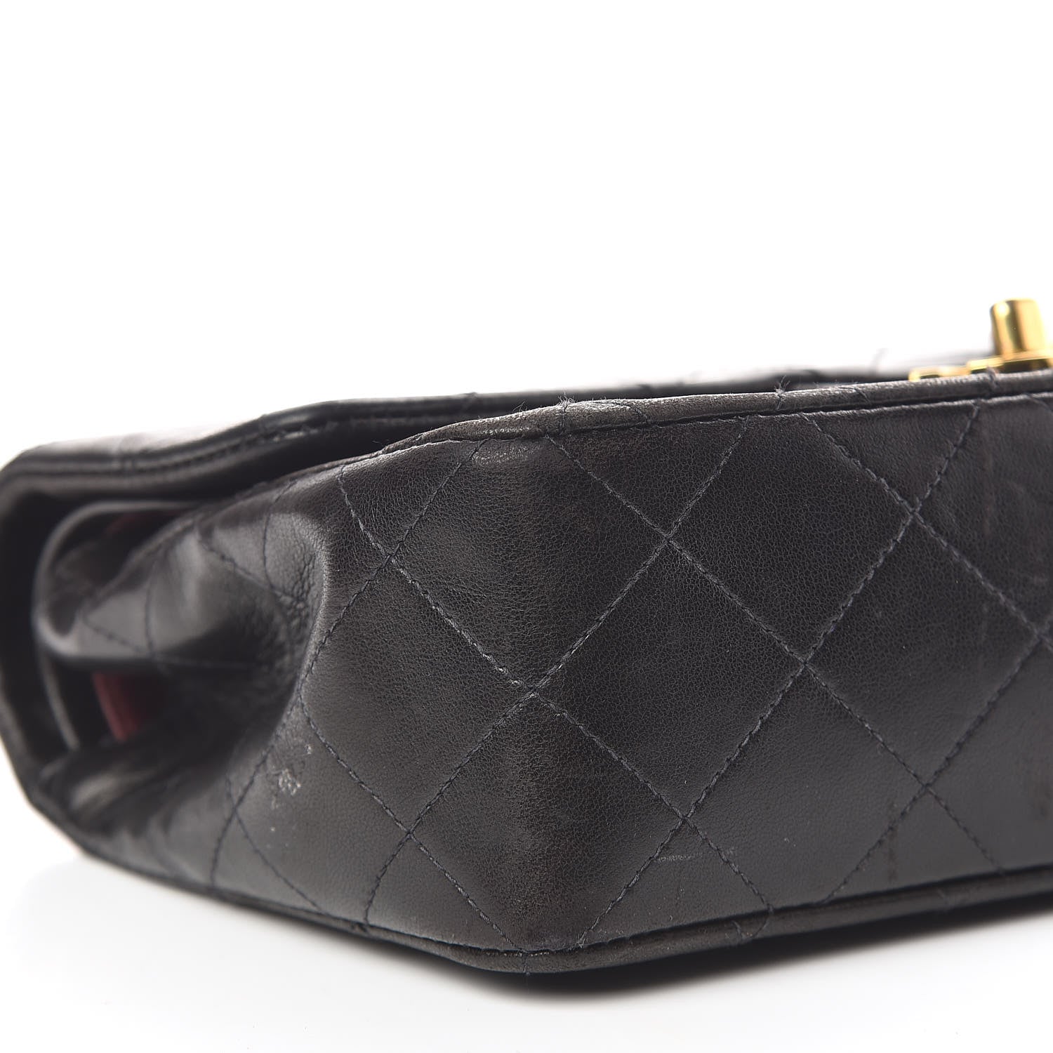 Chanel Lambskin Quilted Small Double Flap Black 6 of 15