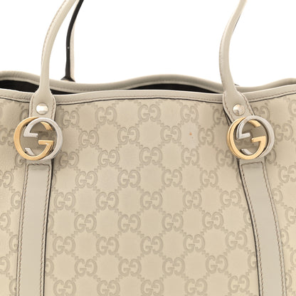 Gucci Guccissima Medium GG Twins Tote Off White 8 of 15