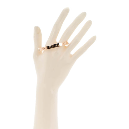 Cartier 18K Pink Gold LOVE Bracelet 16 2 of 5
