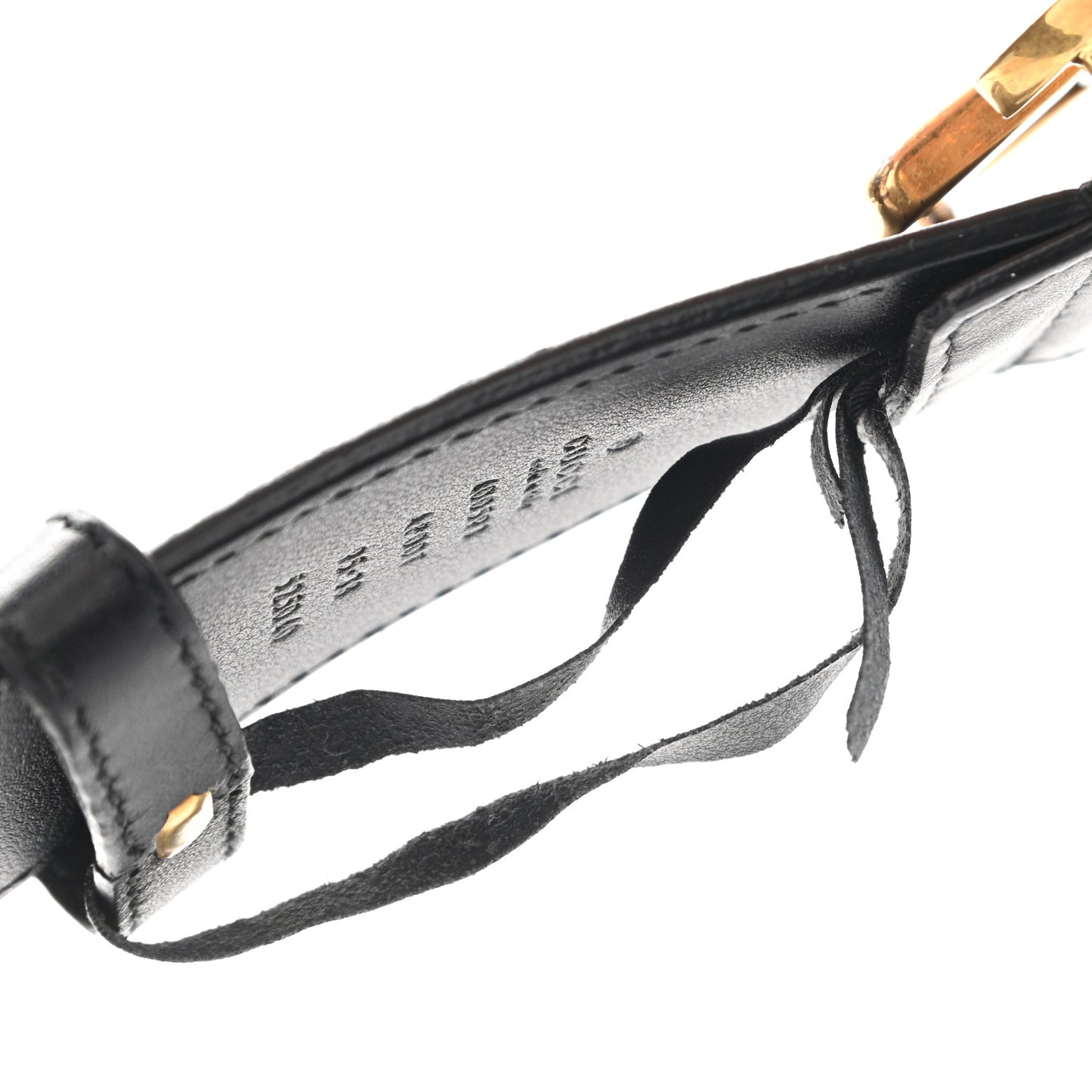 Calfskin Double G 40mm Belt 95 38 Black