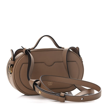 Fendi Vitello Grace Camoscio O'Lock Mini Camera Case Sand Rovere 2 of 14