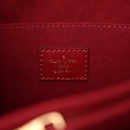 Louis Vuitton LOUIS VUITTON Smooth Calfskin Dauphine MM Cherry Berry 6 of 10