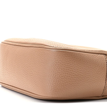 Gucci Pebbled Calfskin Small Soho Disco Bag Rose Beige 8 of 9