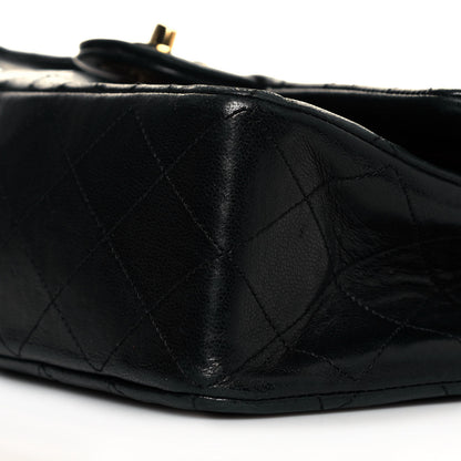 Chanel Lambskin Quilted Small Double Flap Black 8 of 11