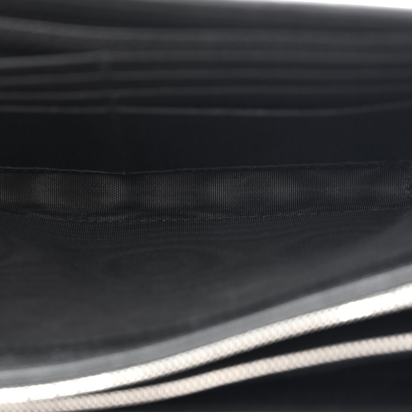Calfskin Mini Dionysus Chain Wallet Black Black