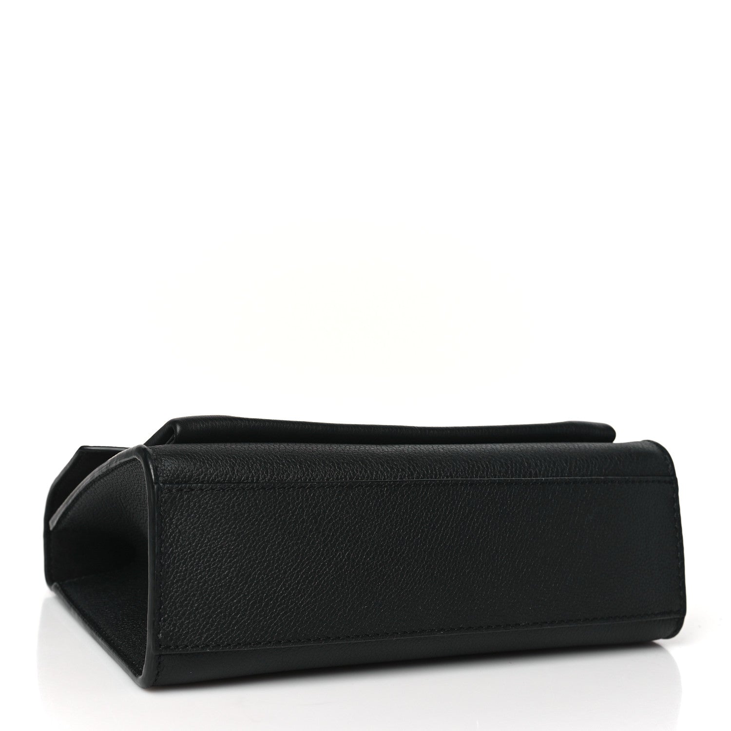 Louis Vuitton Soft Calfskin Mylockme Chain Bag BB Black 4 of 9