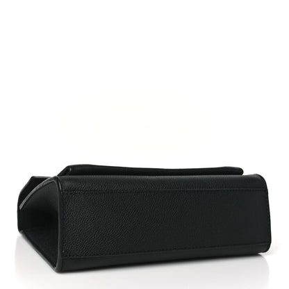 Louis Vuitton Soft Calfskin Mylockme Chain Bag BB Black 4 of 9