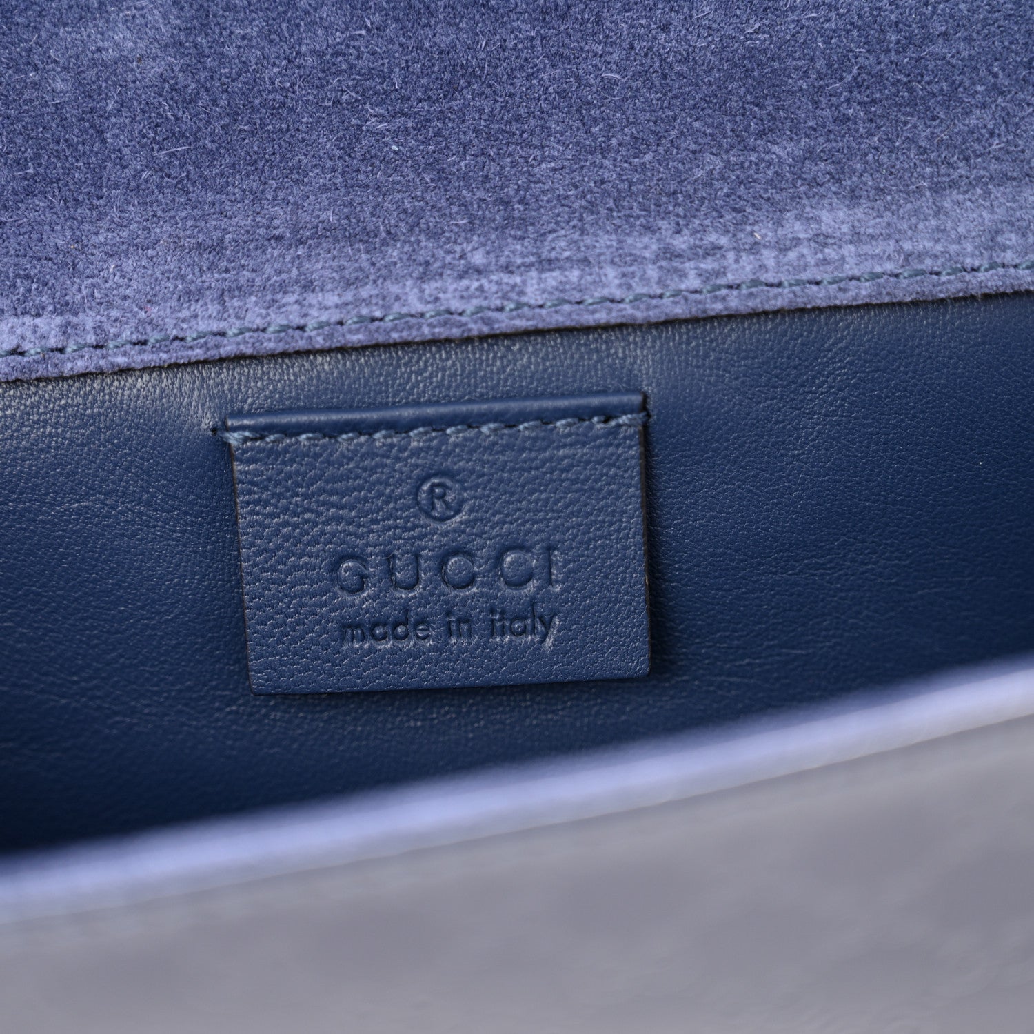 Gucci Patent Microguccissima Small Broadway Clutch Argyle Lavender 5 of 7