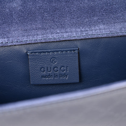 Gucci Patent Microguccissima Small Broadway Clutch Argyle Lavender 5 of 7