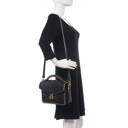 Louis Vuitton Empreinte Braided Pochette Metis Black 2 of 10