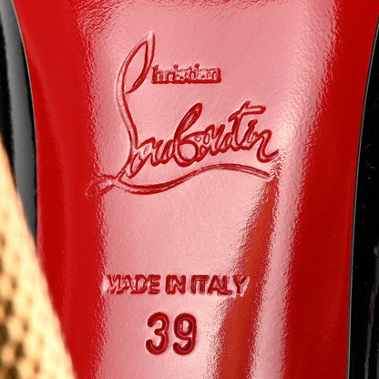 Christian Louboutin Patent LipChick 100 Pumps 39 Black 7 of 13