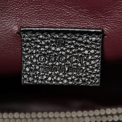 Gucci Grainy Calfskin Small Zumi Top Handle Bag Black 7 of 10