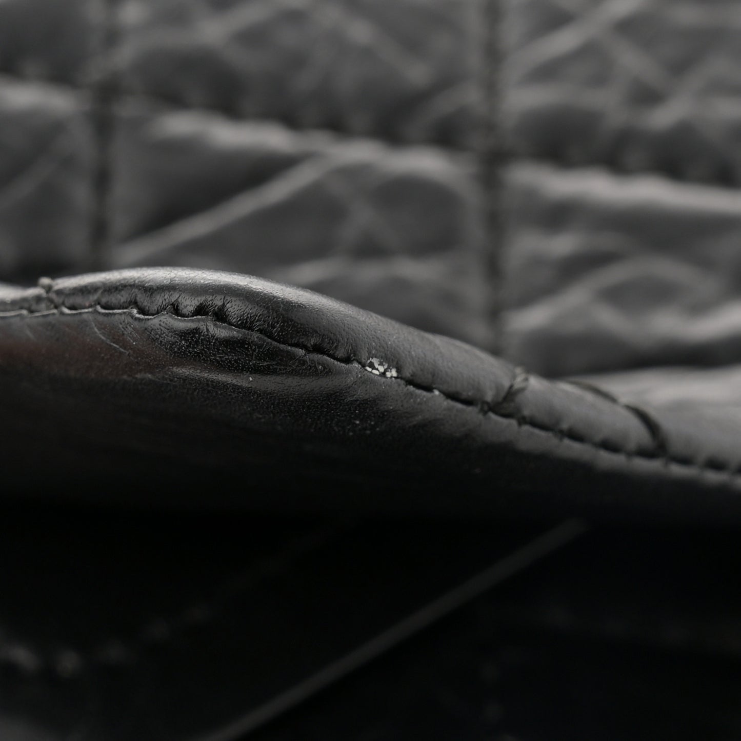 Aged Calfskin Quilted 2.55 Reissue 226 Flap Black