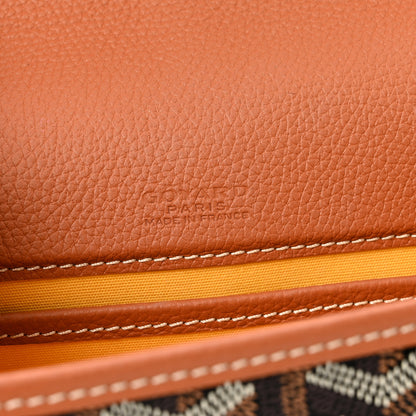 Goyard Goyardine Belvedere II PM Messenger Bag Black Gold 5 of 10