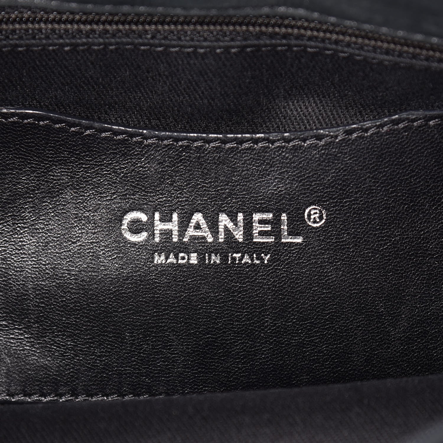 Chanel Iridescent Calfskin Large Just Mademoiselle Bowling Bag Black 10 of 15