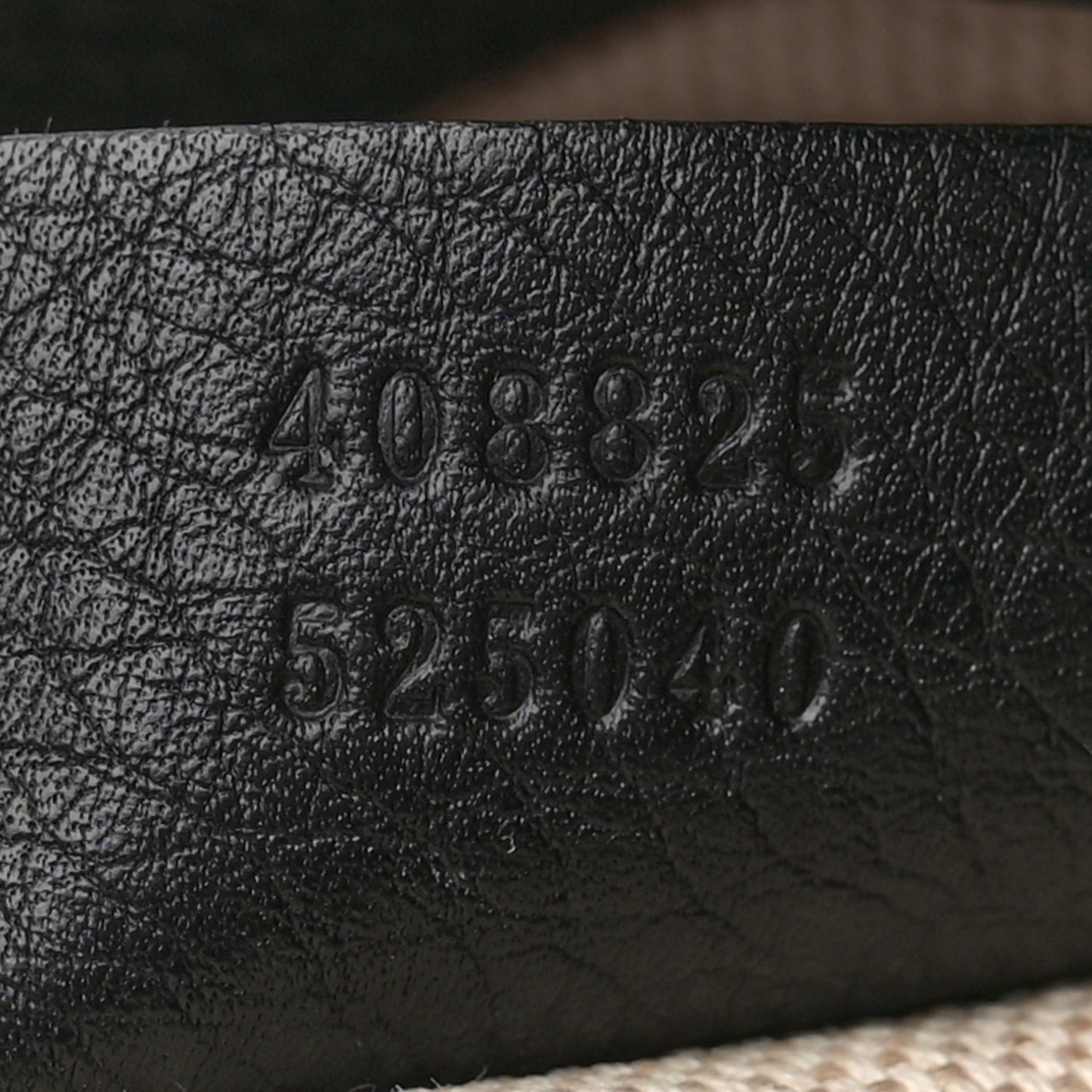 Pebbled Calfskin Large Soho Hobo Black