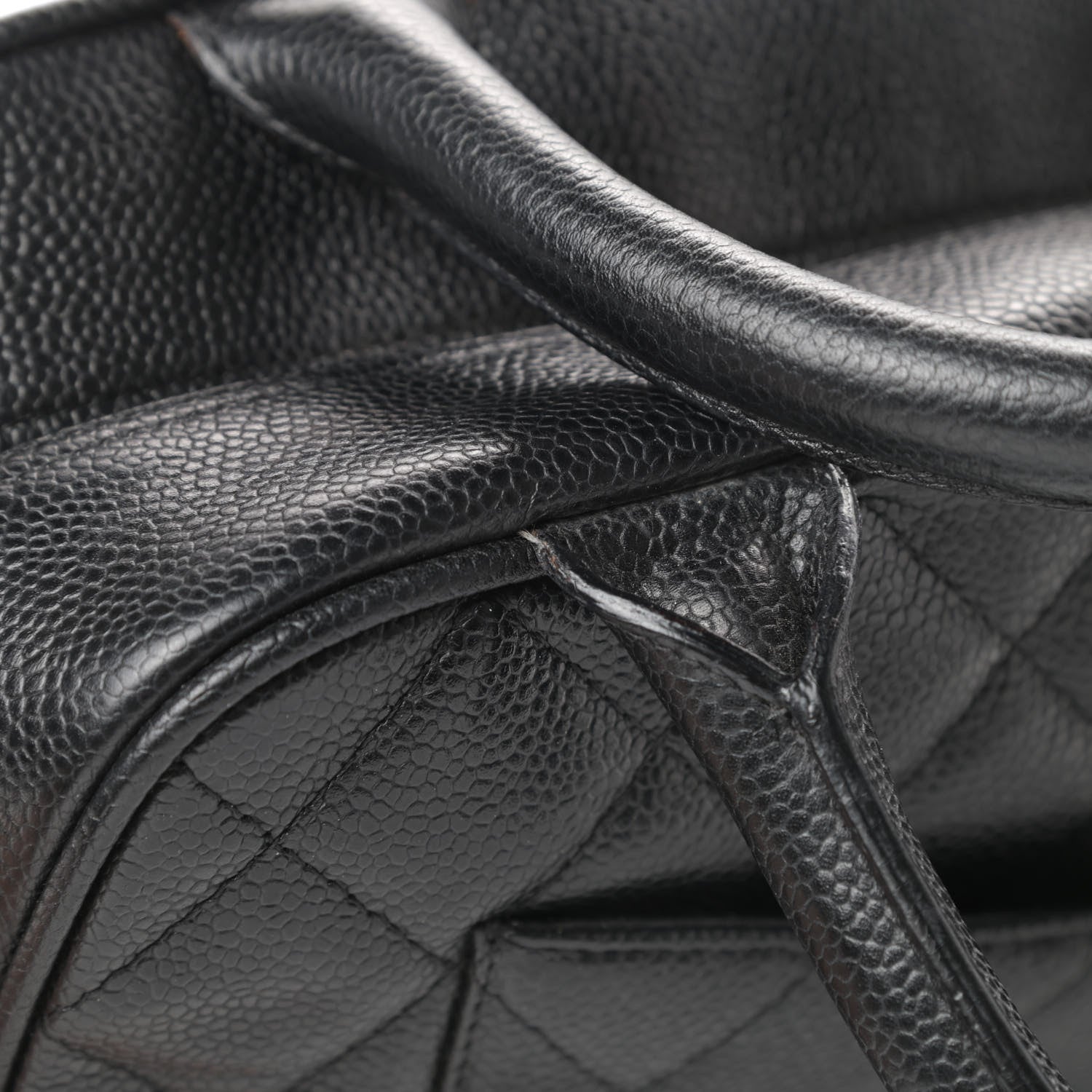 Chanel Caviar Quilted Small Bowler Black 13 of 16