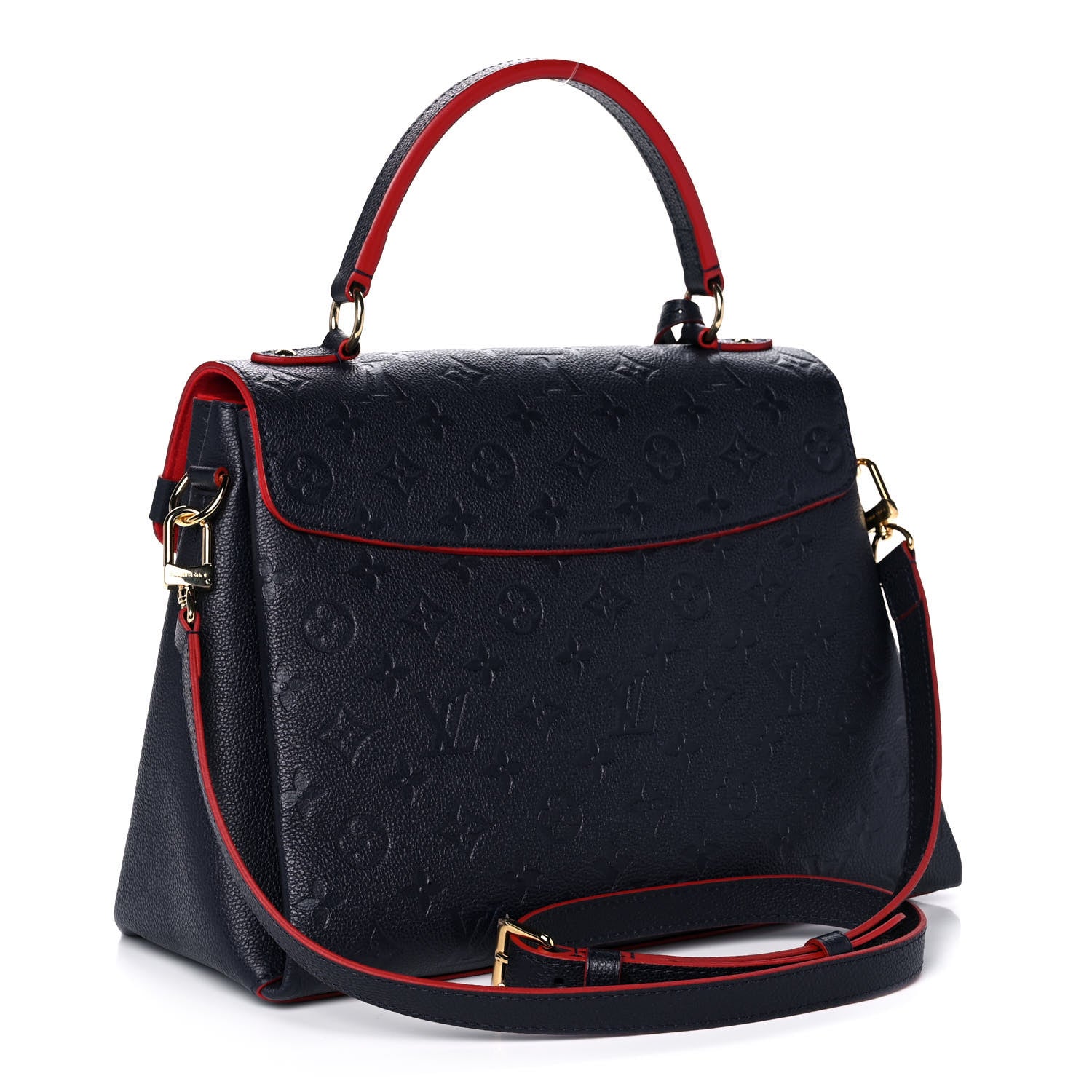 Louis Vuitton Empreinte Georges MM Marine Rouge 3 of 11