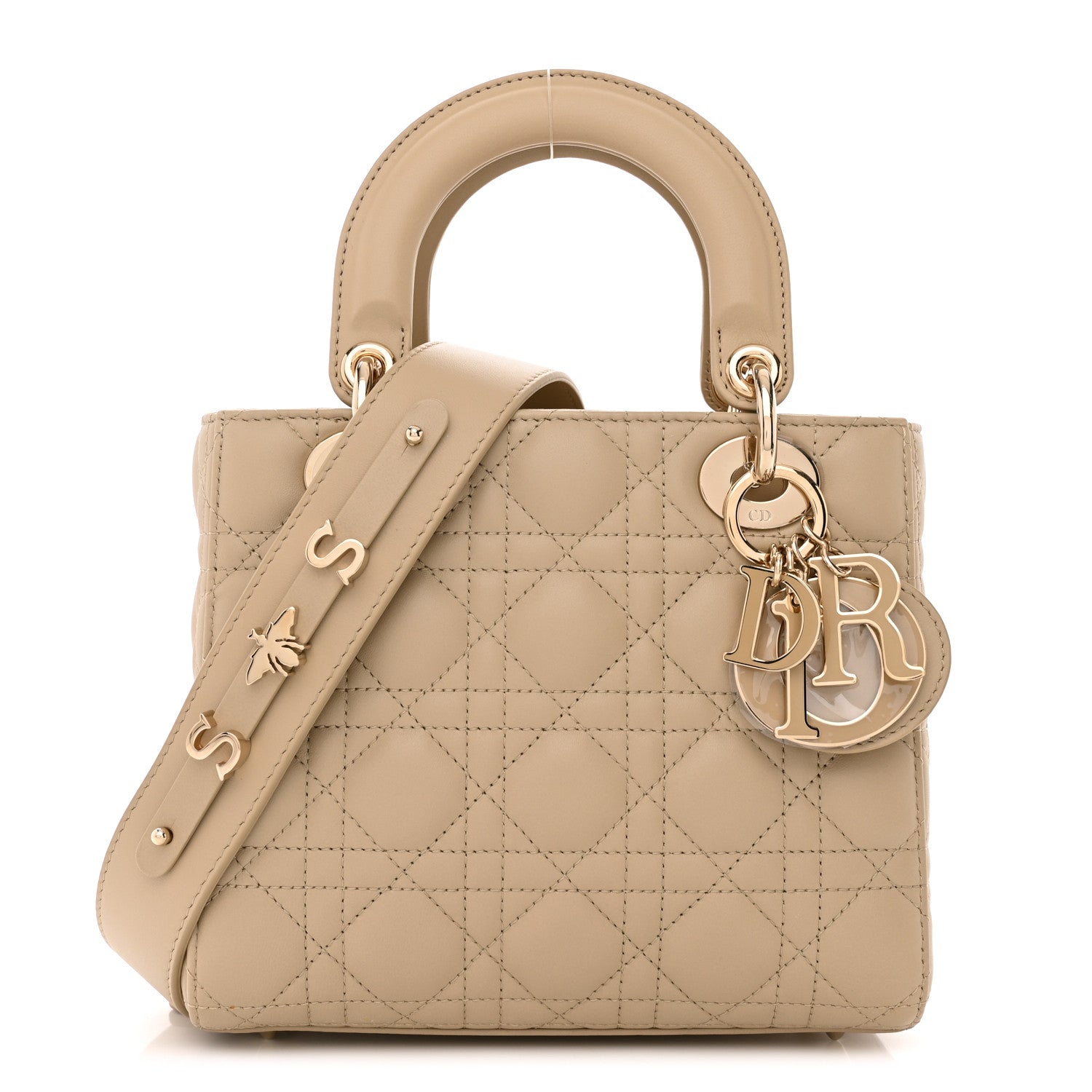 Christian Dior Lambskin Cannage Small My ABCDior Lady Dior 1 of 10
