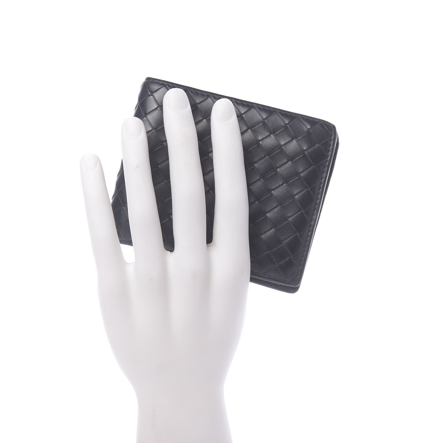 Bottega Veneta Nappa Intrecciato Bi-Fold Wallet Black 2 of 6