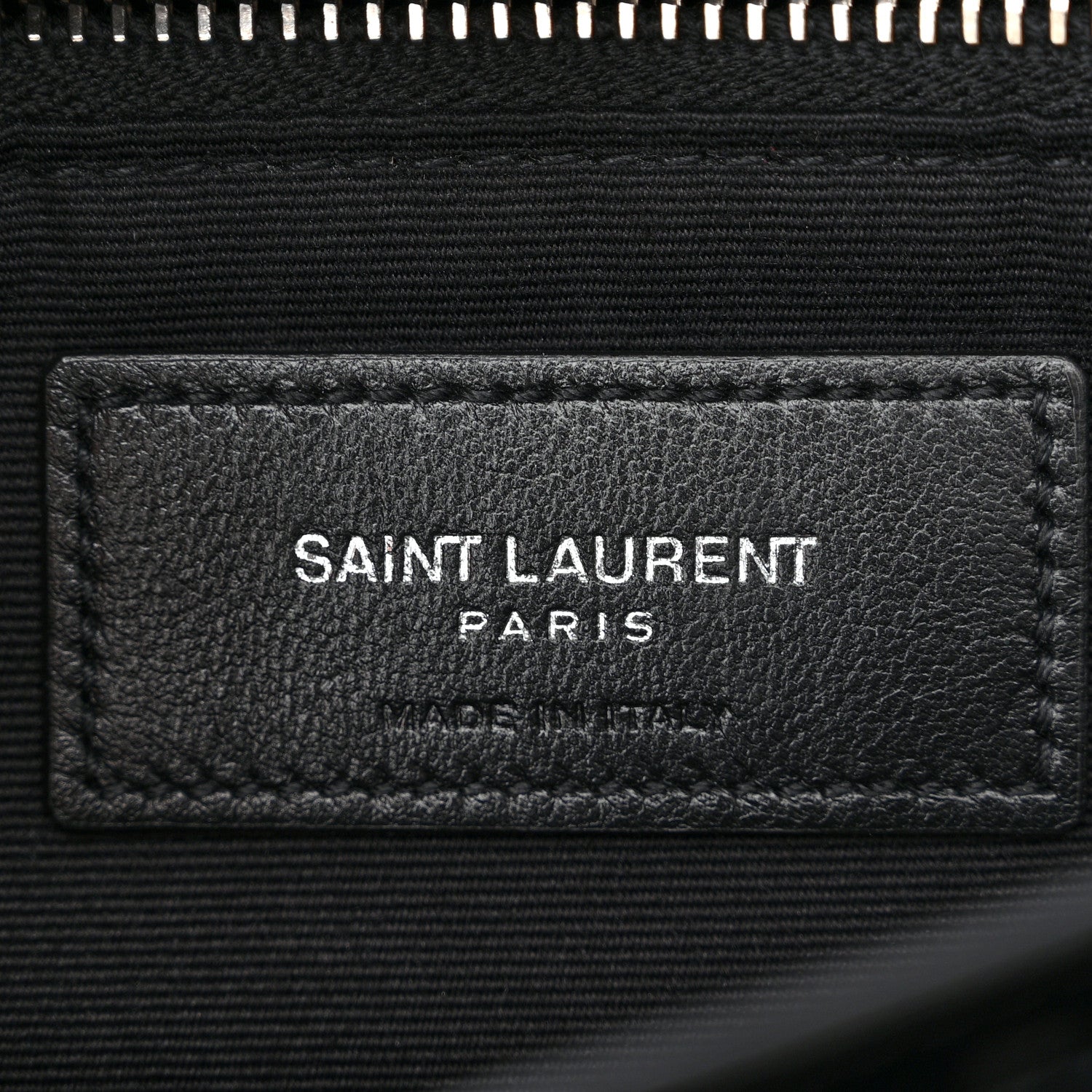 Saint Laurent Calfskin Y Quilted Monogram Toy Loulou Crossbody Satchel Black 6 of 13