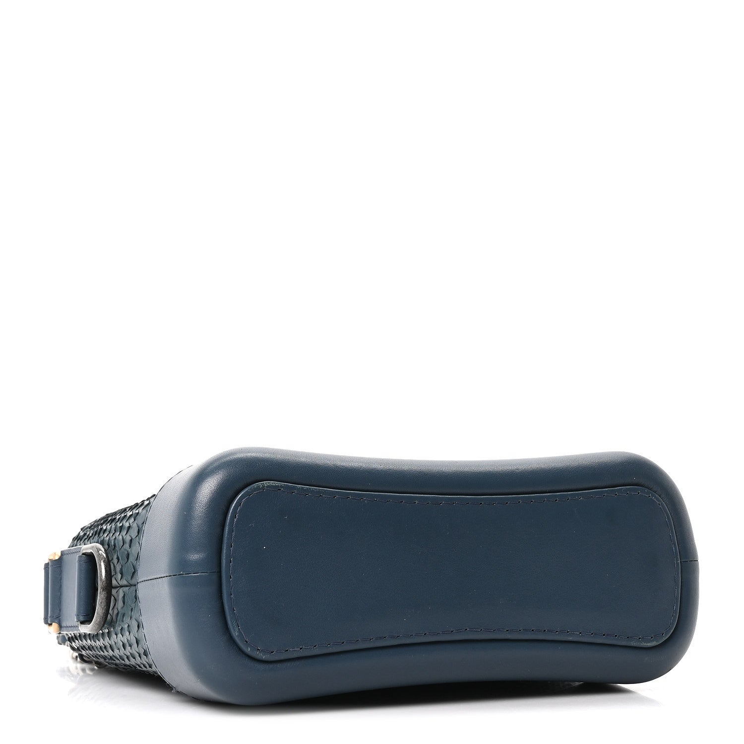 Chanel Snakeskin Small Gabrielle Hobo Blue 4 of 10