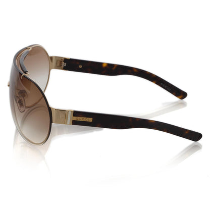 Gucci Mens Tortoise Shell Sunglasses 1830S 2 of 10