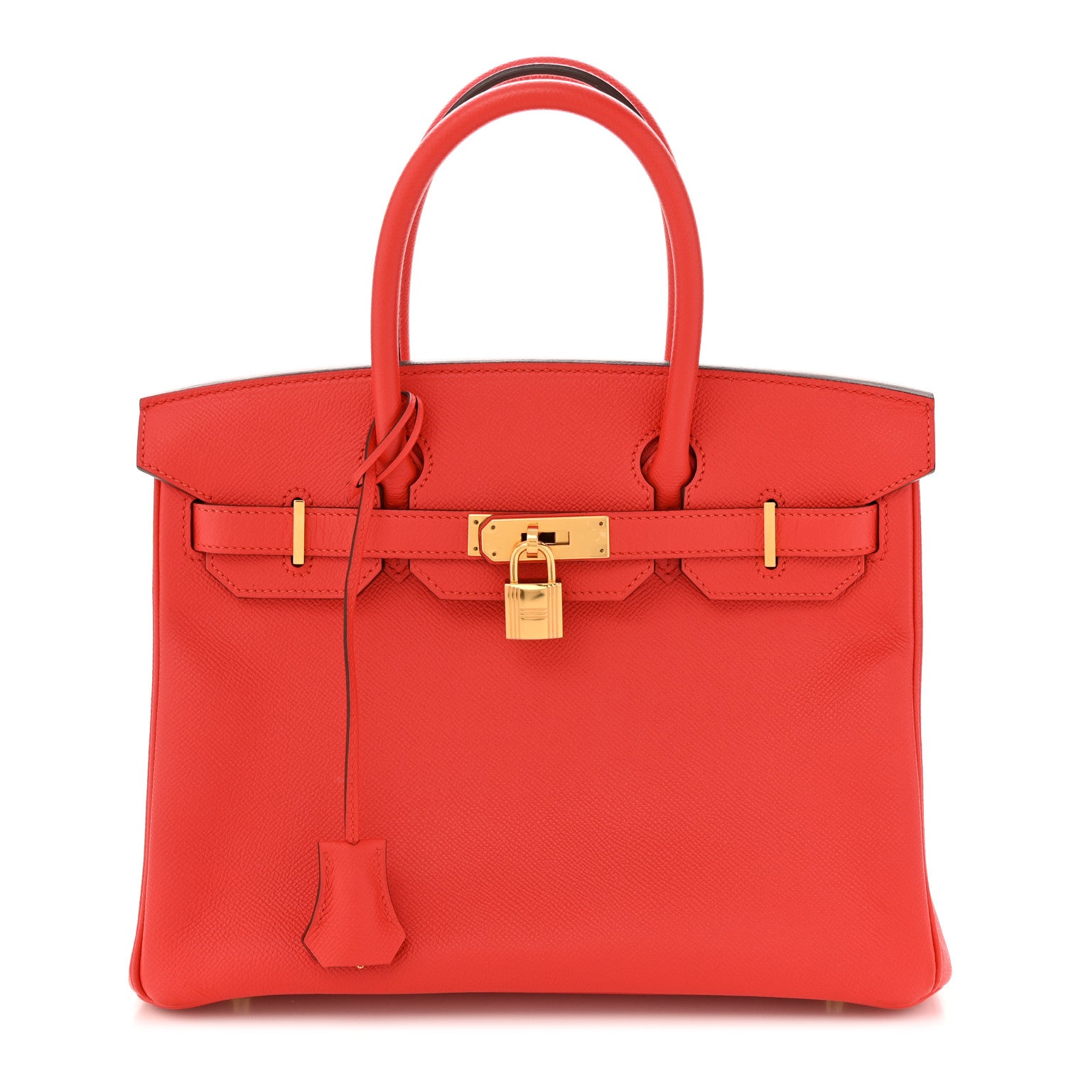 Hermes Epsom Birkin 30 Rouge Tomate 1 of 11