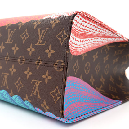 Louis Vuitton LV X YK Monogram Pumpkin Onthego MM Multicolor 9 of 9
