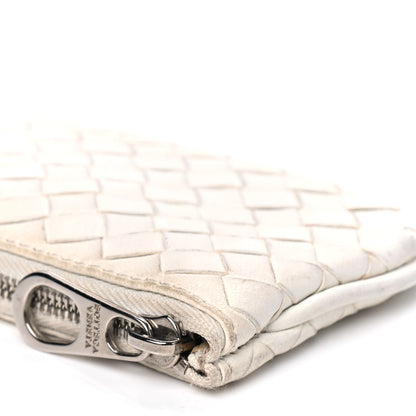 Bottega Veneta Nappa Intrecciato Key Holder White 7 of 7