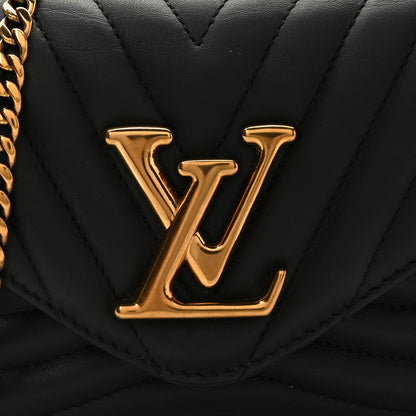 Louis Vuitton Calfskin New Wave Multi Pochette Black 7 of 11