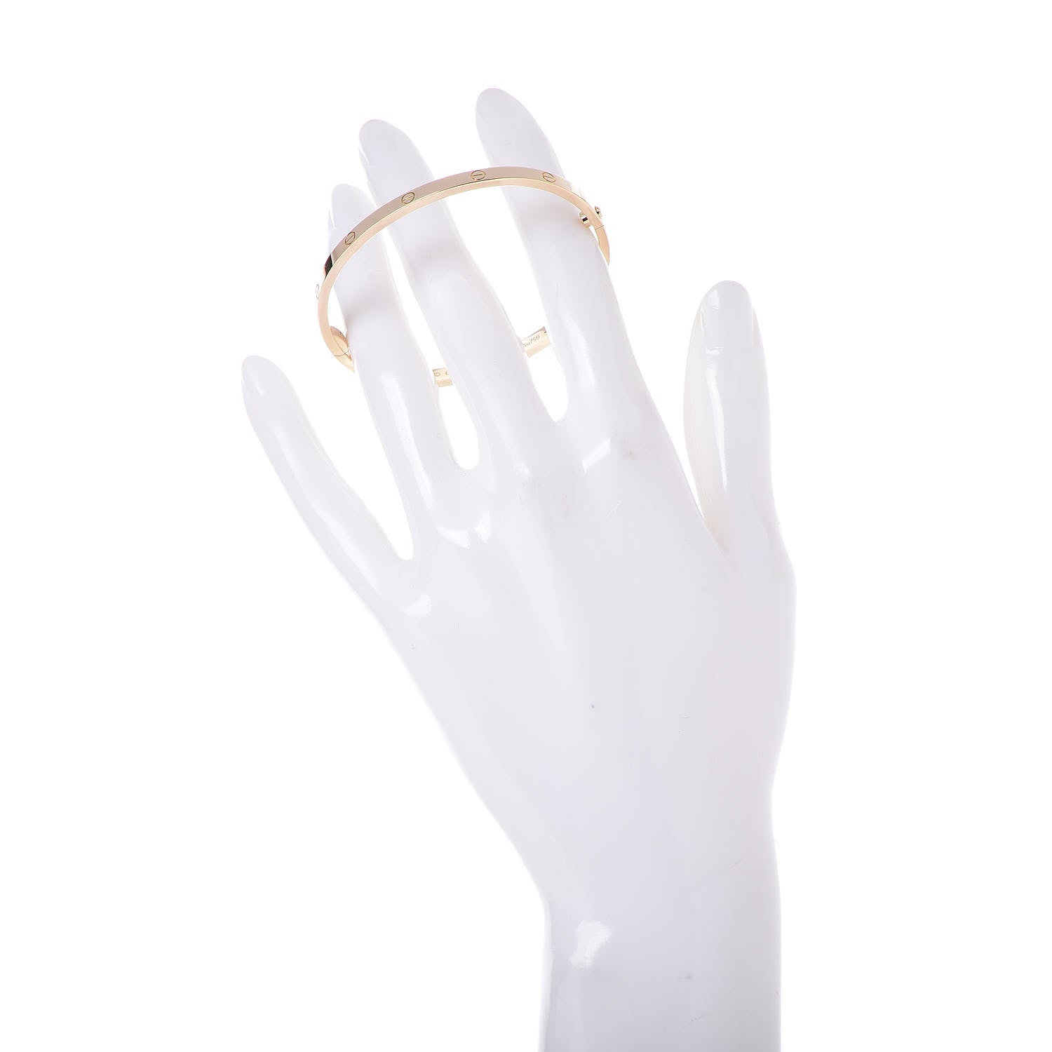 Cartier 18K Yellow Gold Small LOVE Bracelet 16 2 of 7