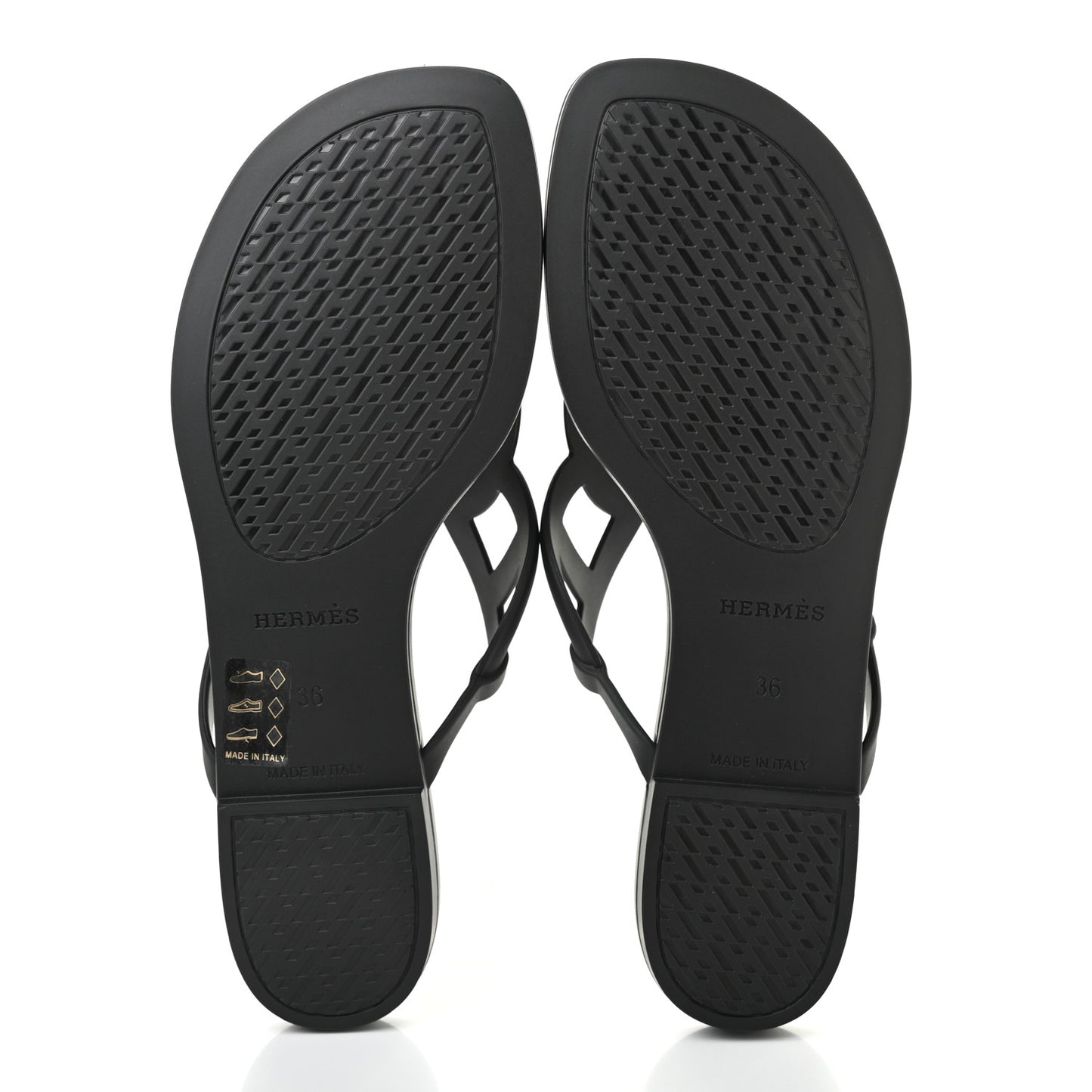 Rubber Womens Egerie Sandals 36 Black