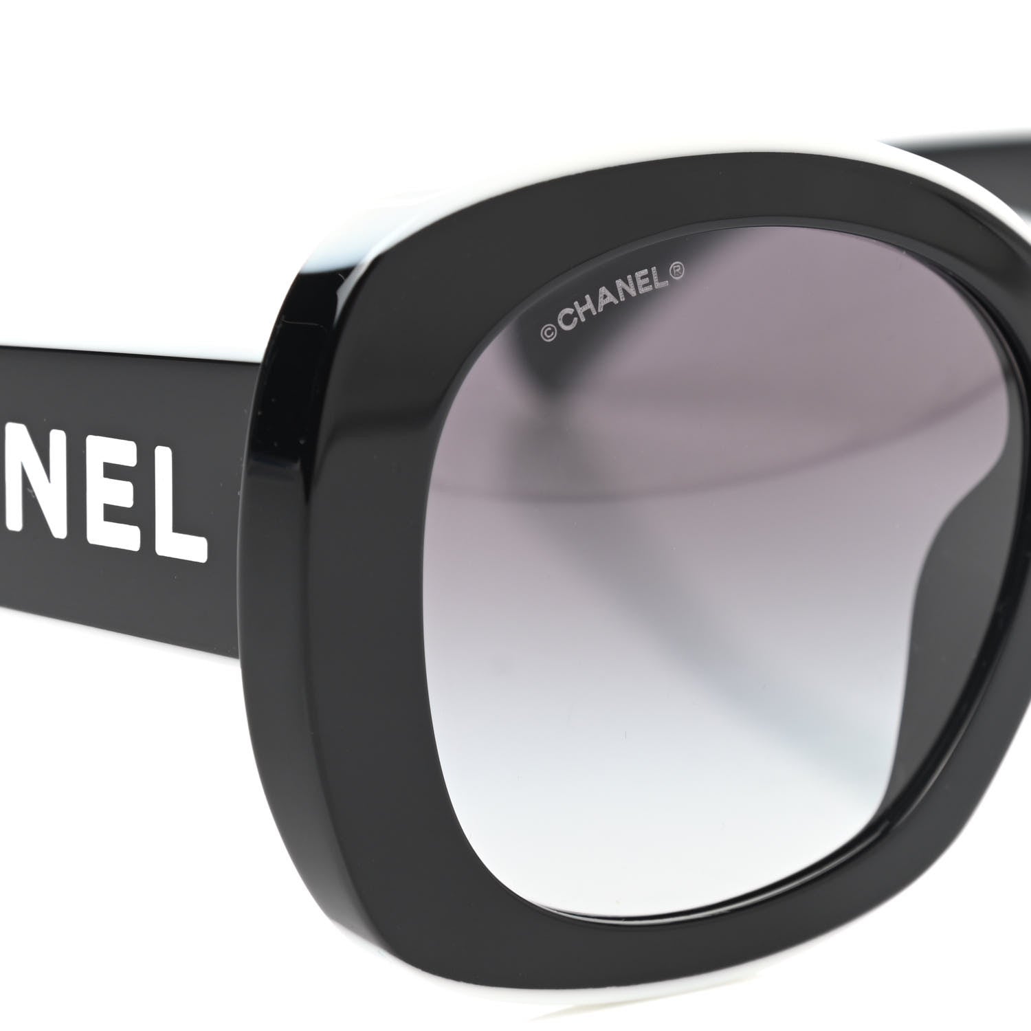 Chanel Acetate Sunglasses 71414A Black 7 of 7